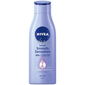 Nivea Smooth Sensation 48h krémové tělové mléko pro suchou pokožku 400 ml