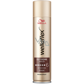 Wella Wellaflex Mega Strong Hold Power Hold mega silné zpevnění lak na vlasy 250 ml
