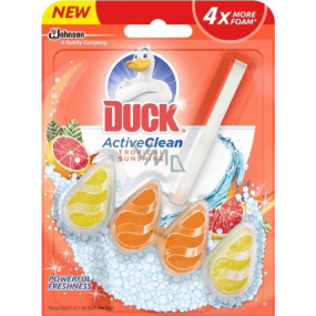 Duck Active Clean Tropical Sunshine WC závěsný čistič s vůní 38,6 g