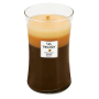 WoodWick Trilogy Cafe Sweets - Sladkosti ke kávě vonná svíčka s dřevěným knotem a víčkem sklo velká 609,5 g