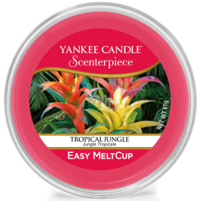 Yankee Candle Meltcup Tropical Jungle - Tropická džungle, Scenterpiece vonný vosk do elektrické aromalampy 61 g