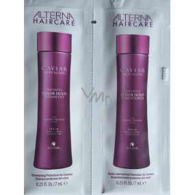 Alterna Caviar Infinite Color Hold Duo Sachet vzorek šamponu a kondicionéru pro barvené vlasy 2 x 7 ml