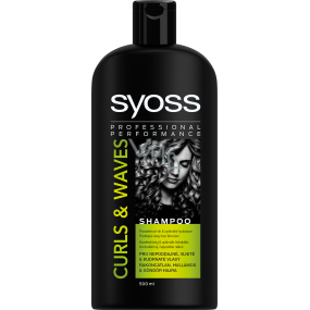 Syoss Curls & Waves šampon pro nepoddajné, vlnité a kudrnaté vlasy 500 ml
