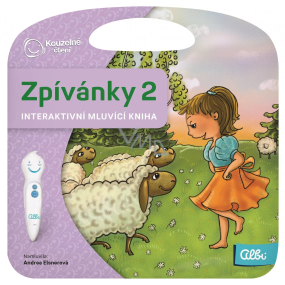 Albi Kouzelné čtení interaktivní mluvící kniha Zpívánky 2, věk 3+