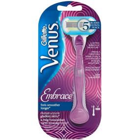 Gillette Venus Embrace holicí strojek + náhradní hlavice 1 kus pro ženy