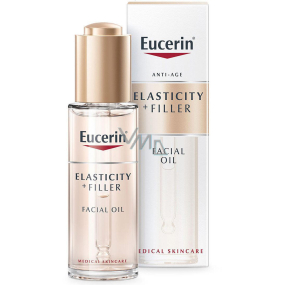Eucerin Anti-Age Elasticity+Filler výživné pleťové olejové sérum pro zralou pleť 30 ml
