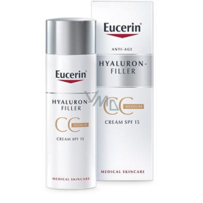 Eucerin Hyaluron-Filler SPF15 CC krém denní proti vráskám 02 Medium 50 ml