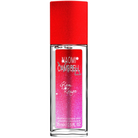Naomi Campbell Glam Rouge parfémovaný deodorant sklo pro ženy 75 ml