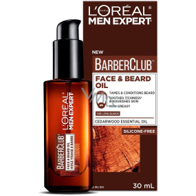 Loreal Paris Men Expert BarberClub Long Beard & Skin Oil olej pro plnovous a pleť 30 ml