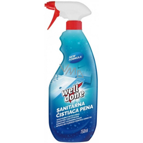 Well Done Sanitární čisticí pěna 750 ml rozprašovač