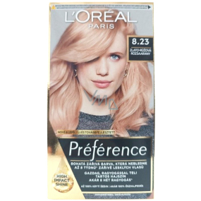 Loreal Paris Préférence barva na vlasy 8.23 Shimmering Rose