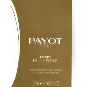 Payot Body Huile Elixir zvýrazňující a vyživující olej na obličej, tělo i vlasy s výtažky z myrhy a amyris 1,5 ml