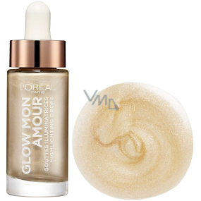 Loreal Paris Wake Up & Glow Mon Amour Droplet rozjasňovač tekutý s kapátkem 01 15 ml