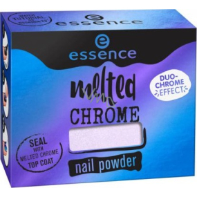 Essence Melted Chrome Nail Powder pigment na nehty 01 Purple Fiction 1 g