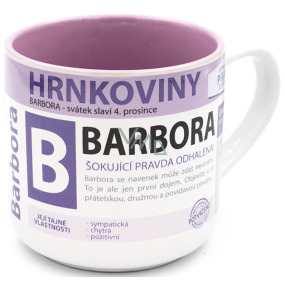 Nekupto Hrnkoviny Hrnek se jménem Barbora 0,4 litru