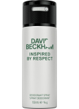 David Beckham Inspired by Respect deodorant sprej pro muže 150 ml