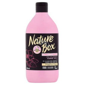 Nature Box Mandle Objemový kondicionér oplachový se 100% za studena lisovaným olejem, vhodné pro vegany 385 ml
