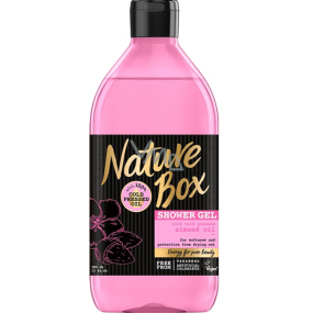 Nature Box Mandle Vitamínový antioxidant sprchový gel se 100% za studena lisovaným mandlovým olejem, vhodné pro vegany 385 ml