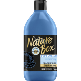 Nature Box Kokos Hydratační tělový krém se 100% za studena lisovaným kokosovým olejem 385 ml