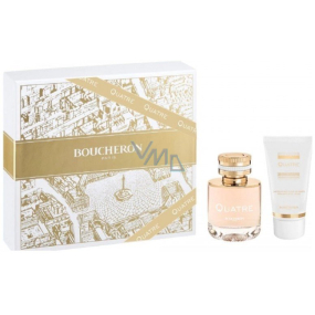 Boucheron Quatre Femme parfémovaná voda pro ženy 50 ml + tělové mléko 100 ml, dárková sada