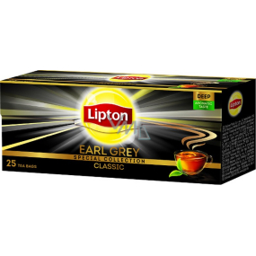 Lipton Earl Grey Classic černý aromatizovaný čaj 25 nálevových sáčků 37,5 g