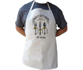Bohemia Gifts Kuchyňská zástěra s potiskem Grand restaurant Děda, délka 75 cm