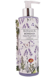 Bohemia Gifts Botanica Levandule s olivovým olejem, extraktem z bylin a jogurtovou aktivní složkou tekuté mýdlo dávkovač 250 ml