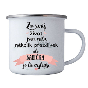 Bohemia Gifts Plecháček s potiskem pro babičku 8 cm