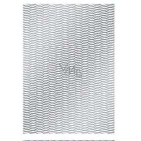 Ditipo Dárkový balicí papír 70 x 200 cm Trendy colours šedo bílý