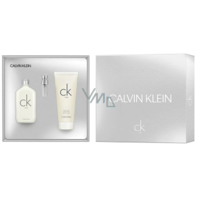 Calvin Klein CK One toaletní voda unisex 50 ml + sprchový gel 100 ml, dárková sada