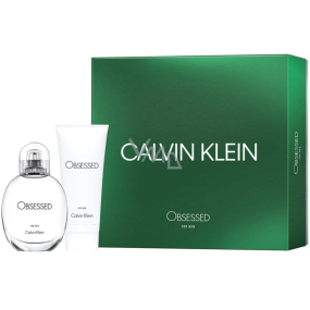 Calvin Klein Obsessed for Men toaletní voda 100 ml + sprchový gel na tělo a vlasy 100 ml, dárková sada