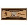 Bohemia Gifts Gentleman Pivní kvasnice a chmel sprchový gel 250 ml + dřevěný motýl kosmetická sada pro muže