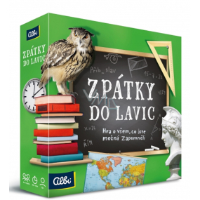 Albi Zpátky do lavic společenská kvízová hra doporučený věk od 12+