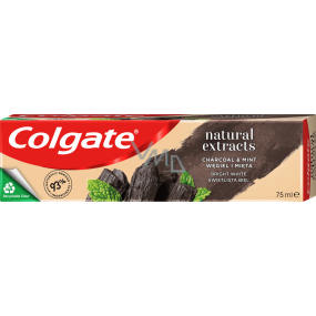 Colgate Natural Extracts Charcoal & Mint zubní pasta 75 ml
