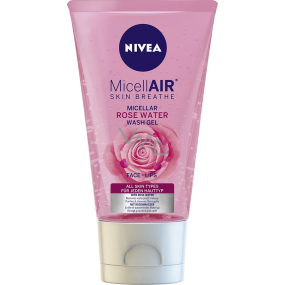 Nivea MicellAir čisticí micelární gel s růžovou vodou 150 ml