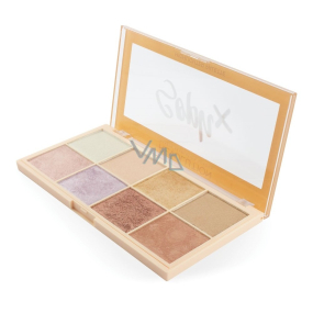 Makeup Revolution Soph Highlighter paletka rozjasňovačů 8 x 2 g