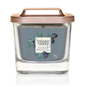Yankee Candle Dark Berries - Ostružiny sojová vonná svíčka Elevation velká sklo 1 knot 96 g