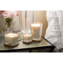 Yankee Candle Sheer Linen - Čisté prádlo sojová vonná svíčka Elevation malá sklo 1 knot 96 g