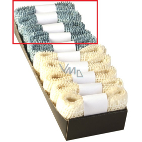 Ditipo Stuha jutová světle modrá 2 m x 5 cm