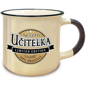 Nekupto Retro hrnek s nápisem Nejlepší učitelka 250 ml