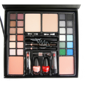 Max & More Make up kosmetická kazeta 39 kusů kosmetických produktů
