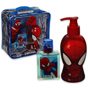 Marvel Spiderman toaletní voda pro děti 50 ml + sprchový gel dávkovač 250 ml, dárková sada