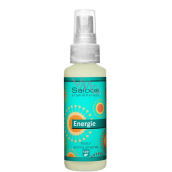 Saloos Natur Aroma Airspray Energie osvěžovač vzduchu se směsí éterických olejů z máty, grepu a dalších citrusů, uvolňuje napětí, přivodí pozitivní energii 50 ml