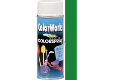 Color Works Colorsprej 918511C středně zelený alkydový lak 400 ml