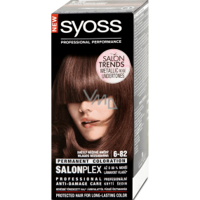 Syoss Color SalonPlex barva na vlasy 6-82 Světlý růžově hnědý