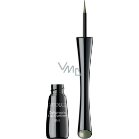 Artdeco Calligraphy Dip Eyeliner tekutá linka na oči 24 Cosmic Green 2,5 ml