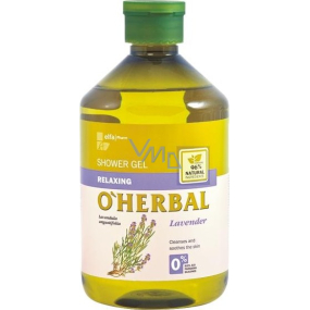 O Herbal Relaxing Levandule relaxační sprchový gel s extraktem levandule 500 ml
