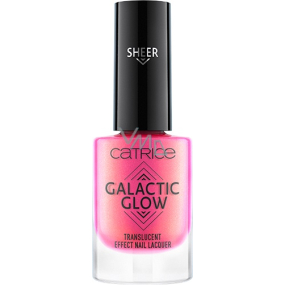 Catrice Galactic Glow Translucent Effect lak na nehty 05 Watch Out! Universe Blaze 8 ml