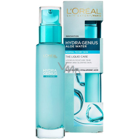 Loreal Paris Hydra Genius Aloe Water pleťový gel krém pro normální a suchou pleť 70 ml