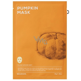 Beaudiani Dýně pečující textilní maska na obličej s obsahem betakarotenu 30 g